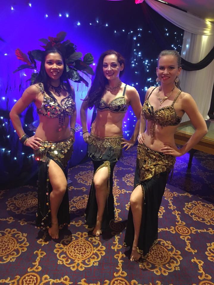 Oriental Fire Belly Dancers 1
